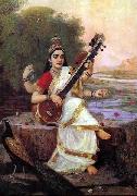 Raja Ravi Varma, Goddess Saraswathi